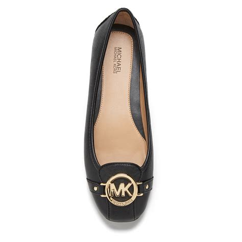 michael kors black flats uk|Michael Kors denim flats.